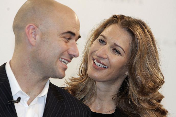 Andre Agassi in Steffi Graf | Foto Guliver/Getty Images