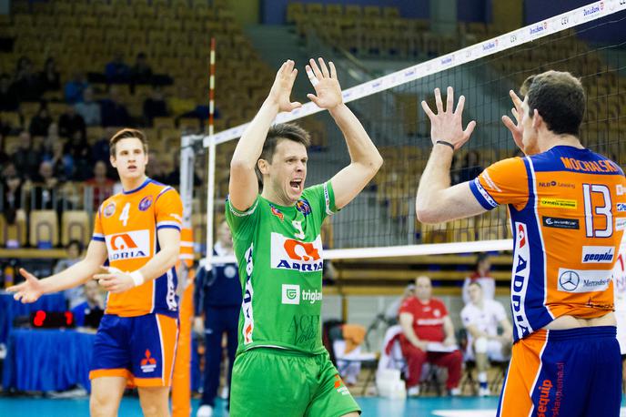 Matija Pleško | Matija Pleško je čez noč postal trener ACH Volleyja. Krstni nastop v novi vlogi je kronal z zmago. | Foto Urban Urbanc/Sportida