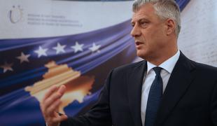 Predsednik Kosova Thaci odstopil po potrditvi obtožnice za vojne zločine