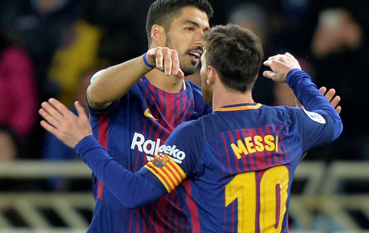 Luis Suarez, Lionel Messi | Foto Reuters