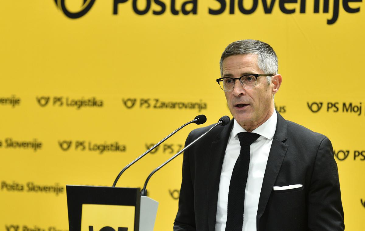 Boris Novak | "Tudi Pošta Slovenije je na poti preobrazbe," je na dogodku dejal generalni direktor Pošte Boris Novak. | Foto STA