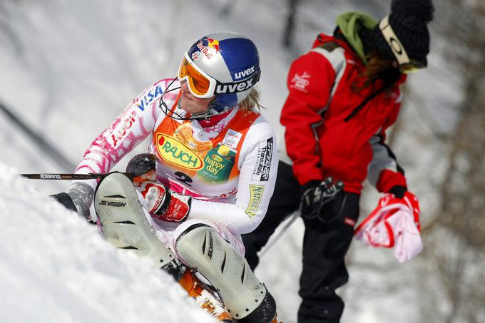 Vonnova, sprva še z dekliškim priimkom Kildow, je imela v karieri največ težav s koleni. | Foto: Getty Images