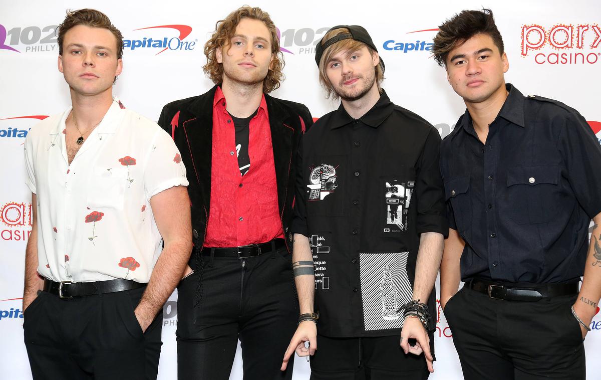 5 Seconds of Summer | Skupino sestavljajo Ashton Irwin, Luke Hemmings, Michael Clifford in Calum Hood. | Foto Guliverimage