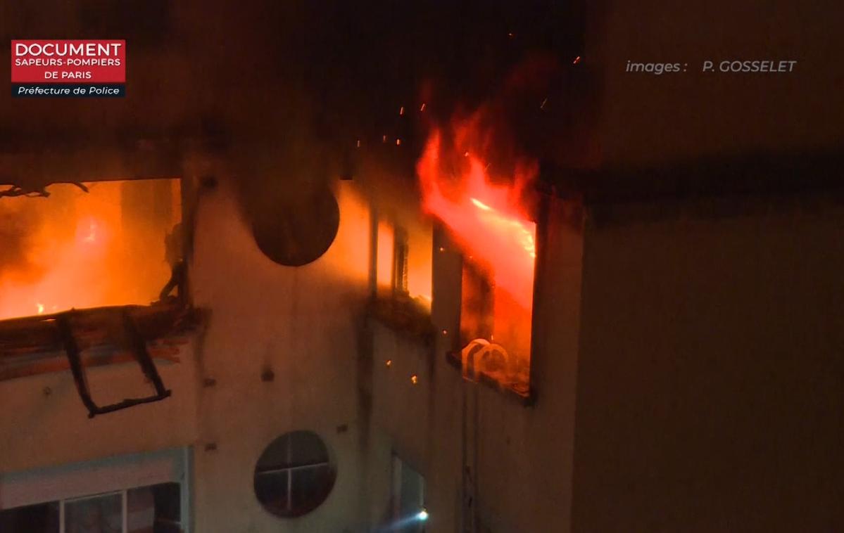 Požar Pariz | Foto AP Video