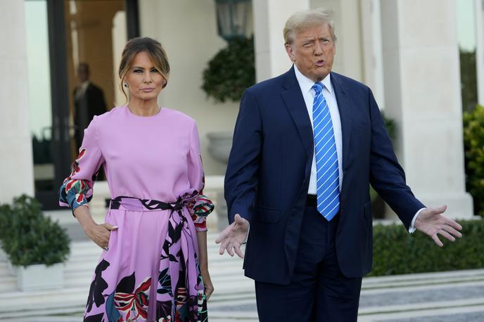 Donald in Melania Trump | Sojenje je bilo za Melanio "zelo težko," saj je "morala prebirati vse to sranje", je v intervjuju, ki ga je danes predvajala televizija Fox, dejal Trump. | Foto Guliverimage