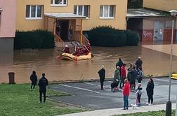 Prebivalka Češke za Siol.net: Voda je zalila središče mesta #foto #video