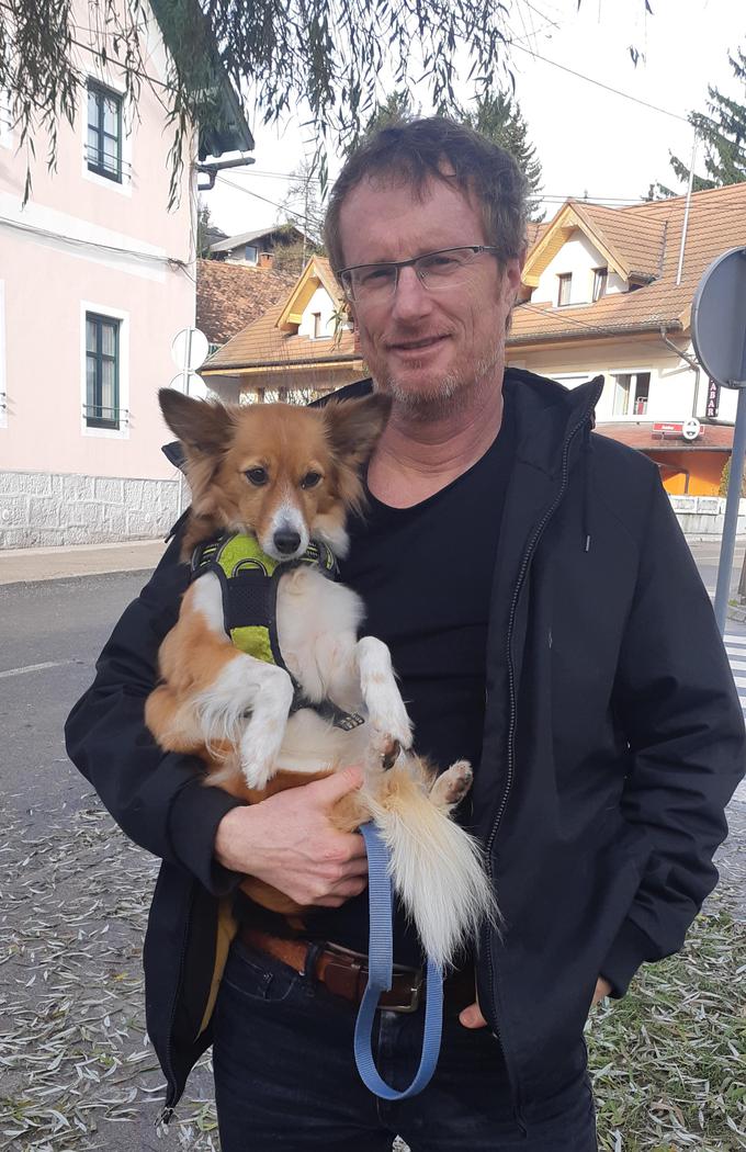 Tadej Golob pripravlja že četrti del kriminalne serije o inšpektorju Tarasu Birsi, ki je obnorel slovenske bralce.  | Foto: Alenka Teran Košir