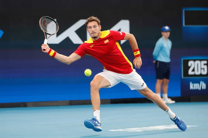 Pablo Carreno Busta | Pablo Carreno Busta je slavil že v prvem dvoboju. | Foto Guliverimage