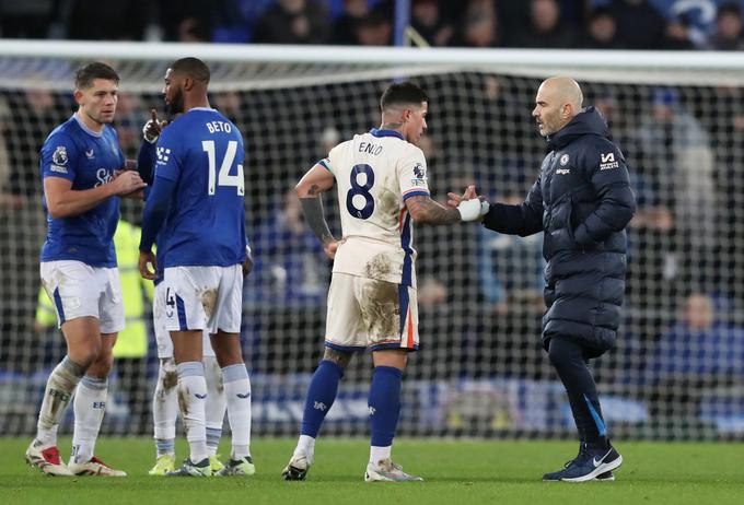 Everton in Chelsea sta se na Goodison Parku razšla brez zadetkov. | Foto: Reuters