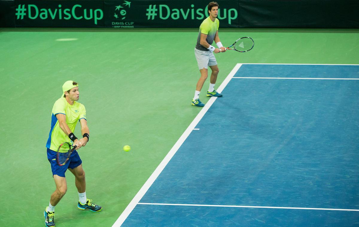 Davisov pokal Slovenija Poljska | Foto Vid Ponikvar