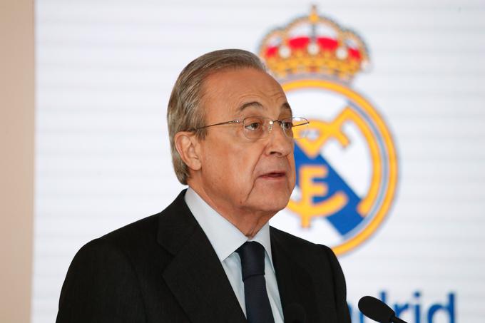 Predsednik Real Madrida Florentino Perez je med najbolj gorečimi podporniki superlige.  | Foto: Guliverimage/Vladimir Fedorenko