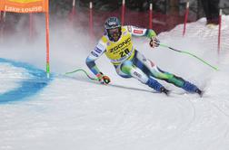 Boštjan Kline odličen na treningu smuka v Val Gardeni