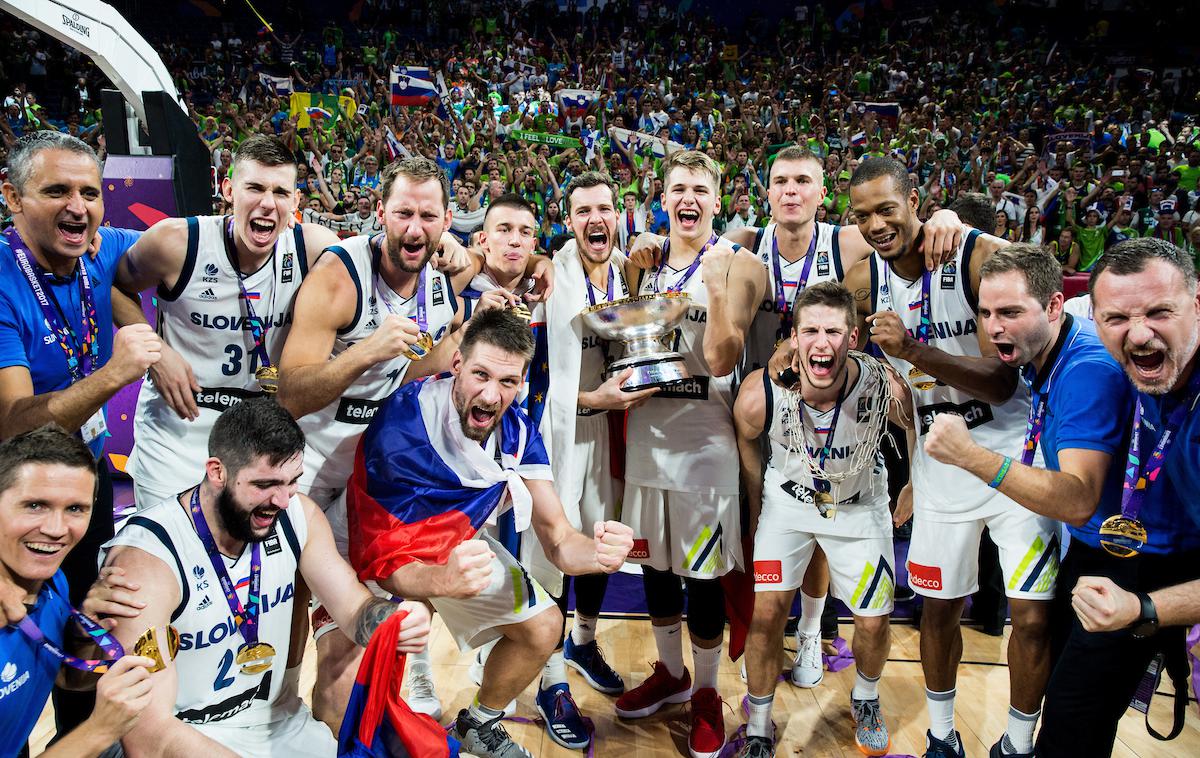 Pokal slovenska reprezentanca eurobasket 2017 | Od vrha Evrope do boja z Ukrajino, Avstrijo in Madžarsko. | Foto Vid Ponikvar