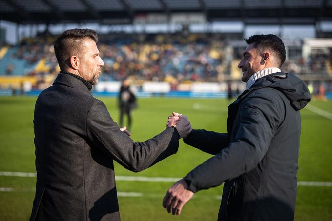 Boštjan Cesar je prvič vodil Maribor na štajerskem derbiju in v gosteh zadal boleč udarec Celjanom. | Foto: Jure Banfi