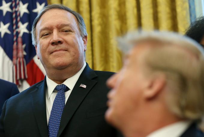 Mike Pompeo Donald Trump | Foto: Reuters