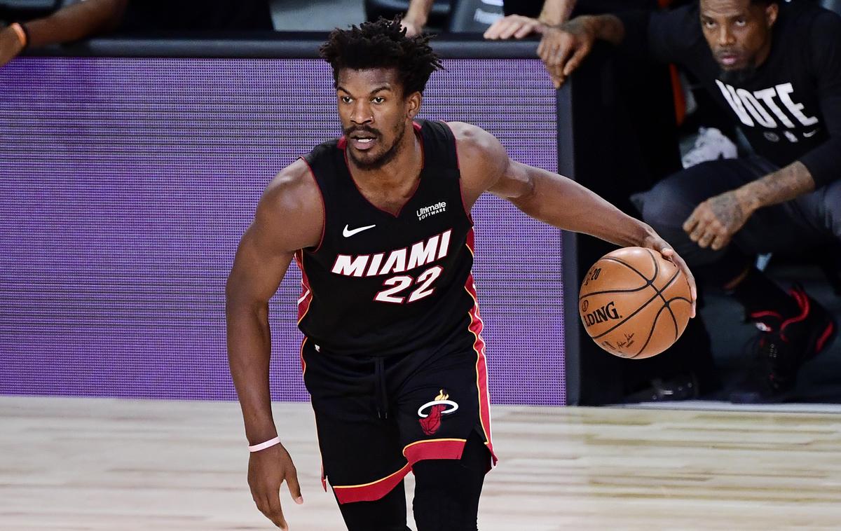 Jimmy Butler | Jimmy Butler je Miami popeljal do prve zmage v finalu. | Foto Getty Images