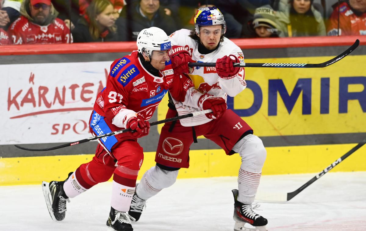 EC KAC : Salzburg | Salzburžani so v Celovcu zmagali v podaljšku. | Foto EC-KAC/Pessentheiner