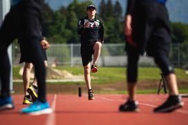 Slovenski skakalci trening Kranj