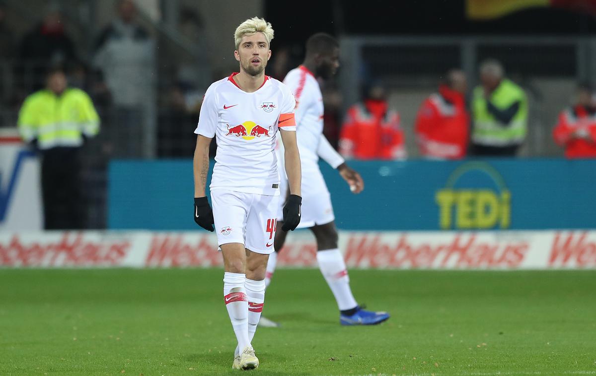 Kevin Kampl | Kevin Kampl je z RB Leipzigom visoko izgubil proti Freiburgu. | Foto Getty Images