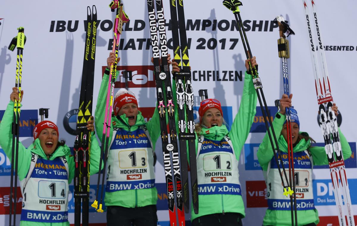 nemška reprezentanca biatlon | Foto Reuters