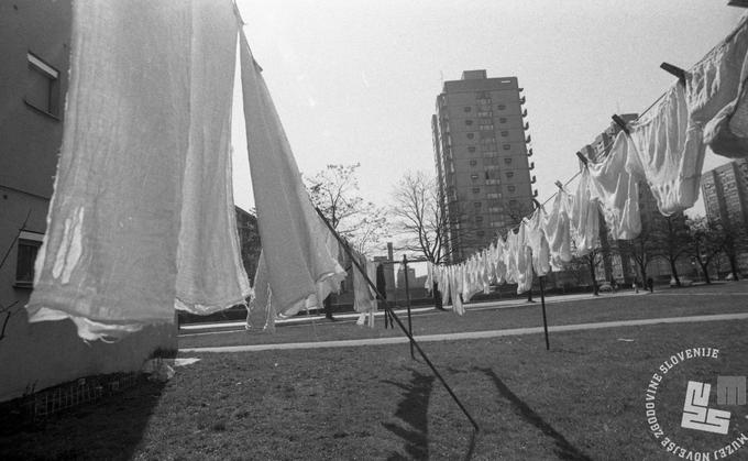 Savsko naselje leta 1970 | Foto: Svetozar Guček, hrani: MNZS