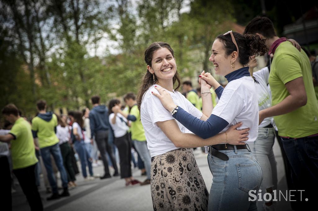 Parada ljubljanskih maturantov 2023