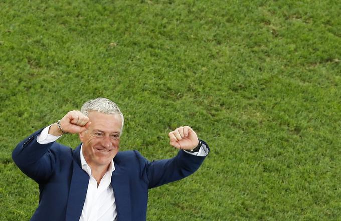 "Ponosen sem," je bil vesel Didier Deschamps. | Foto: 