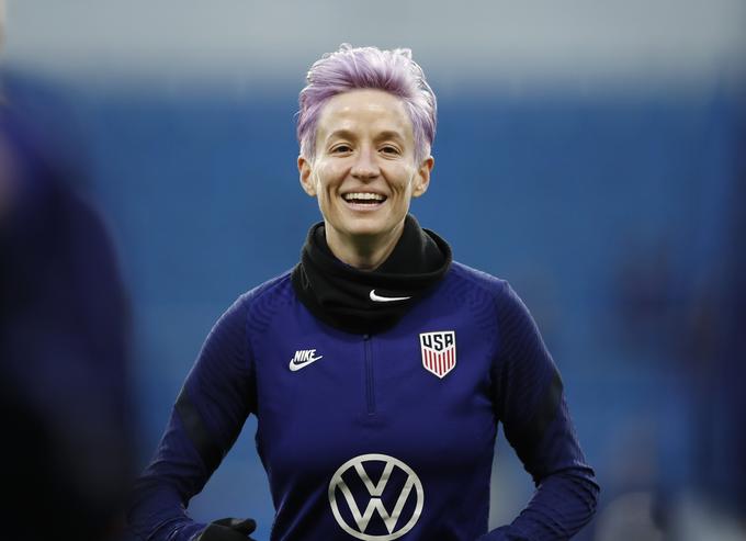 Ena od novih ambasadork Victoria's Secret je kapetanka ameriške nogometne reprezentance Megan Rapinoe. | Foto: Reuters