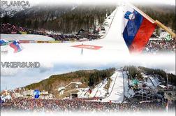 Planica in Vikersund v boj za svetovni rekord leta 2015