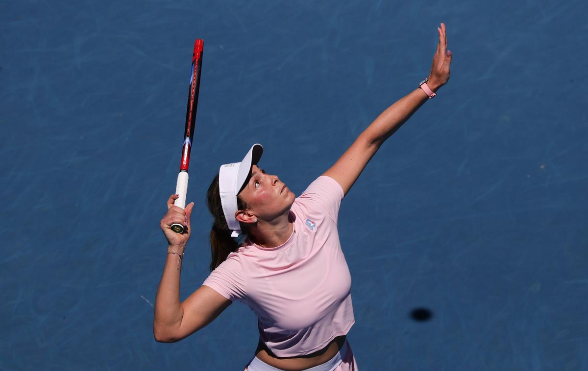 Donna Vekić | Donna Vekić se je prvič uvrstila v četrtfinale OP Avstralije. | Foto Reuters