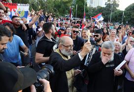 Novak Đoković Protest Srbi Melbourne