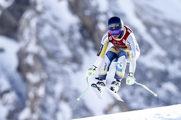 Kajsa Vickhoff Lie | Norvežanka Kajsa Vickhoff Lie se je najbolje znašla na drugem treningu smuka v Crans Montani. | Foto Reuters