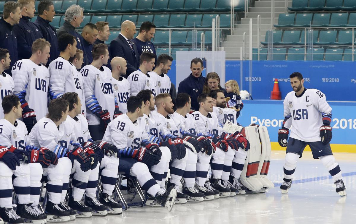 Hokejisti ZDA ZOI Pjongčang 2018 | Foto Guliver/Getty Images