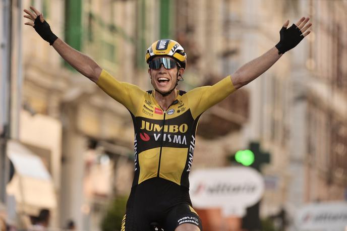 Wout van Aert | Wout van Aert je zmagovalec 91. izvedbe dirke Bretagne Classic - Ouest-France. | Foto Guliverimage