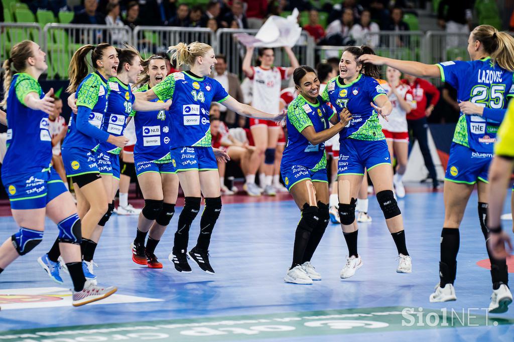 EHF Euro22: Slovenija - Hrvaška