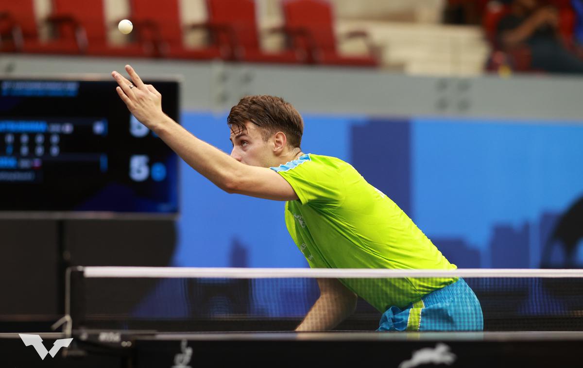 Deni Kožul | Na Otočcu se je poslovil še Deni Kožul. | Foto World Table Tennis