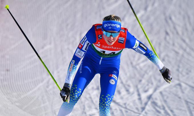 Anamarija Lampič je v soboto prvič odstopila. | Foto: Guliverimage/Getty Images