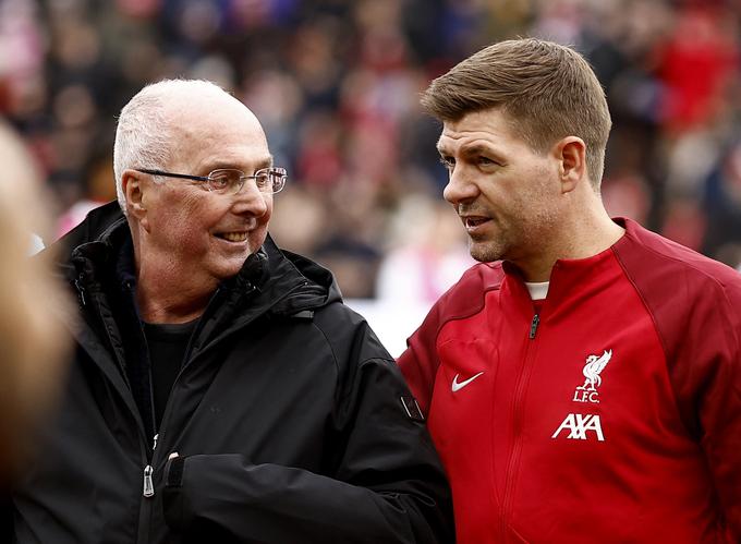 Steven Gerrard je bil njegov varovanec v obdobju, ko je vodil angleško izbrano vrsto. | Foto: Reuters