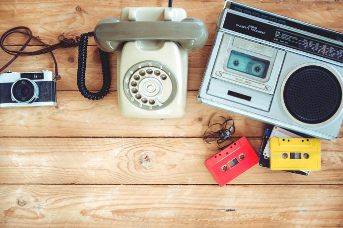 nostalgija, retro tehnologija, preteklost | Foto Shutterstock