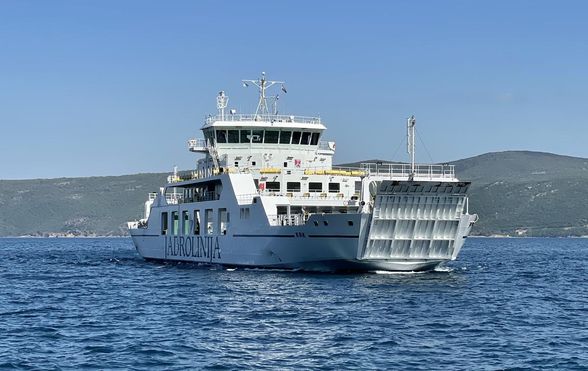 Jadrolinija ladja trajekt | Nesreča trajekta Lastovo se je zgodila avgusta lani v Malem Lošinju.  | Foto Gregor Pavšič