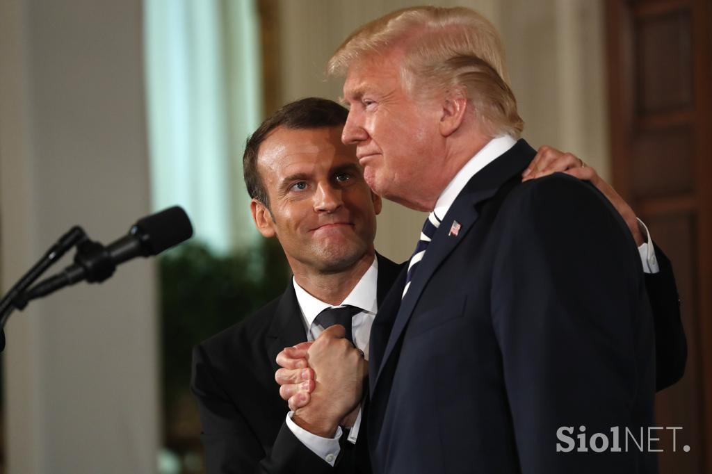 Trump in Macron