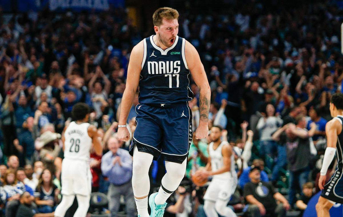 Luka Dončić Dallas Mavericks | Luka Dončić je tekmo končal pri 49 točkah. | Foto Reuters