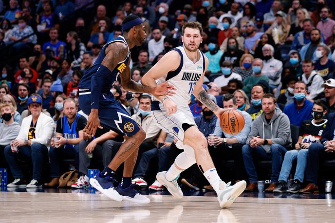 Luka Dončić Dallas Denver | Luka Dončić je dal Denverju le 16 točk, igral je 26 minut. | Foto Guliver Image