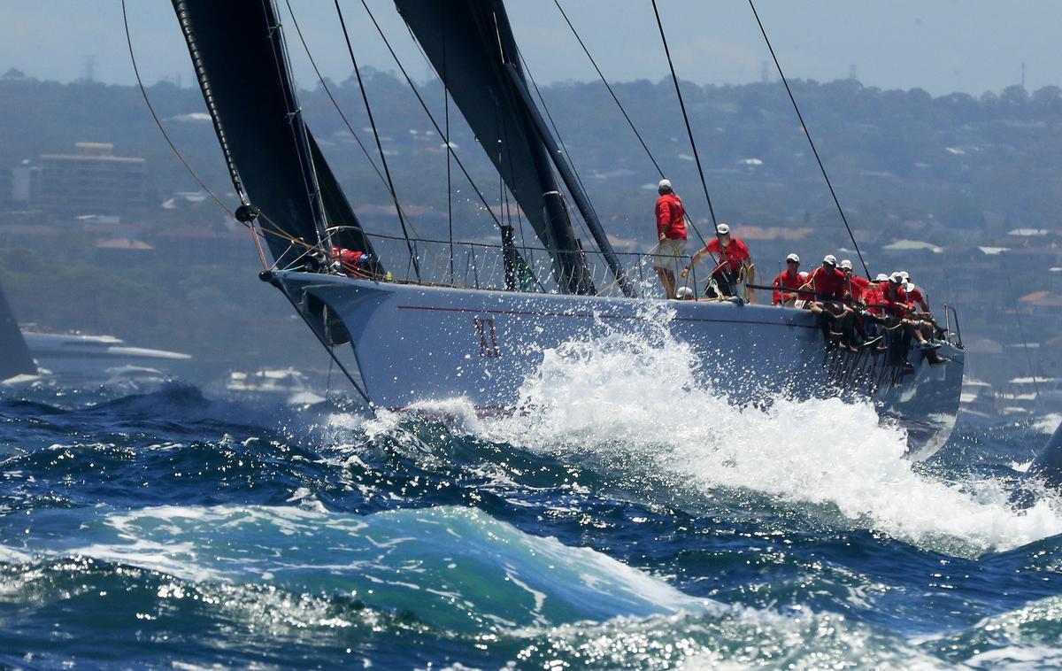 Wild Oats XI | Jadrnica Wild Oats XI je dosegla deveto zmago na 74. prestižni jadralski regati od Sydneyja do Hobarta na Tasmaniji. | Foto Getty Images