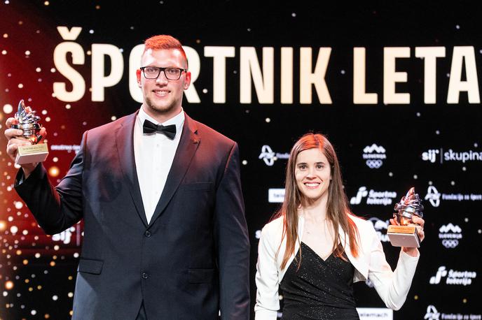 Športnik leta 2022 Kristjan Čeh Urša Bogataj | Kristjan Čeh in Urša Bogataj sta bila lani športnika leta. Kdo bo letos, bo jasno zvečer. | Foto Grega Valančič/Sportida