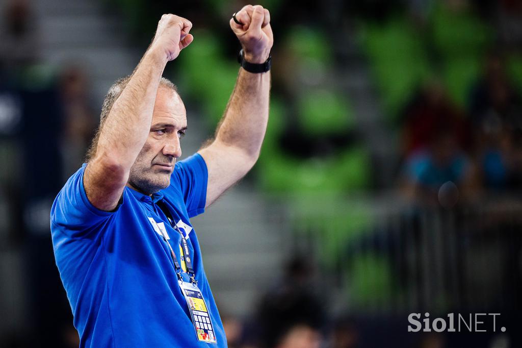 EHF Euro22: Slovenija - Hrvaška Dragan Adžić