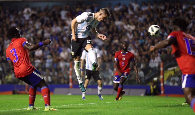 Giovanni Lo Celso je letos nekajkrat opozoril nase v majici PSG. Podobno od njega pričakujejo tudi Argentinci. | Foto: Reuters