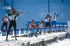 Pokljuka, 20 km, prvi dan