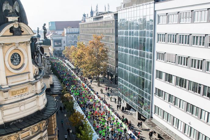 Ljubljanski maraton 2017 | Od jubilejnega Volkswagen 25. Ljubljanskega maratona nas loči še 184 dni. Ali lahko pandemija novega koronavirusa ogrozi njegovo izvedbo? | Foto Vid Ponikvar