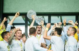 Domžale Olimpija finale pokala slavje